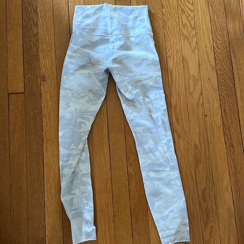 Lululemon White camo leggings